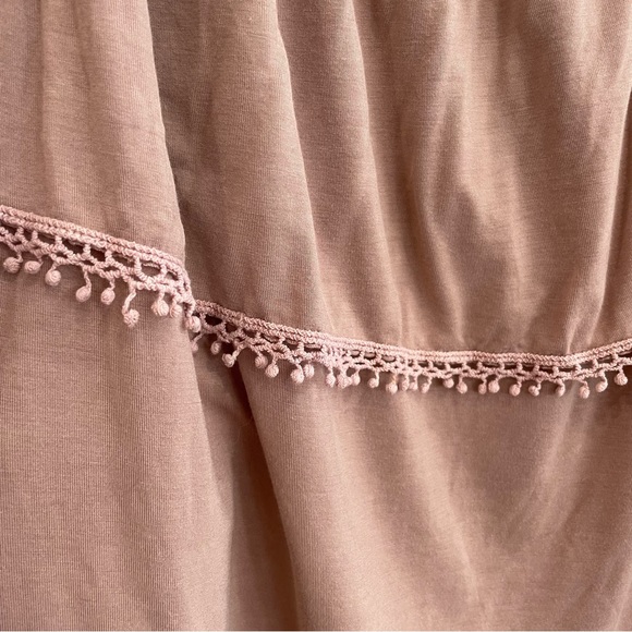 Off the Shoulder Boho Top (M) - Picture 3 of 8